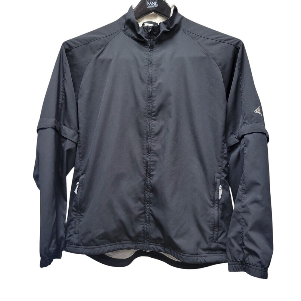 Adidas Men's Climaproof Hybrid Long/Short Sleeves Full-Zip Jacket Size Large